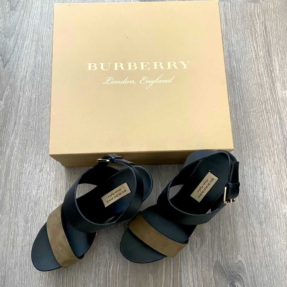 Burberry Leather Sandal Multicolour